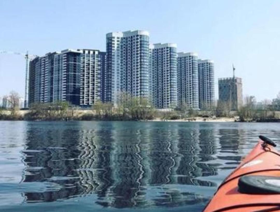 Жк Заречный Метро Славутич Kyiv Exterior foto